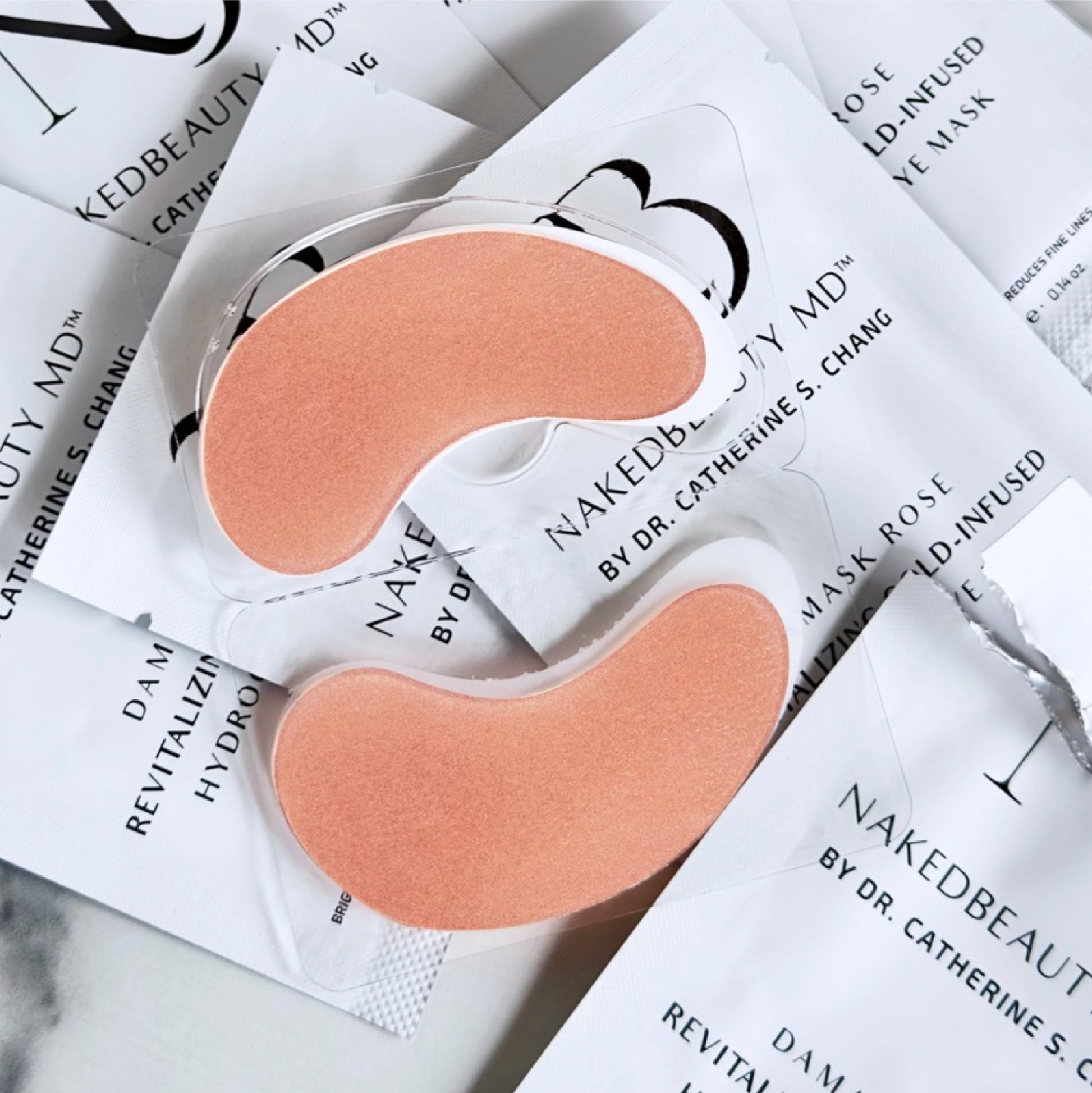 Damask Rose Revitalizing Gold-Infused Hydrogel Eye Mask (7 Pairs)