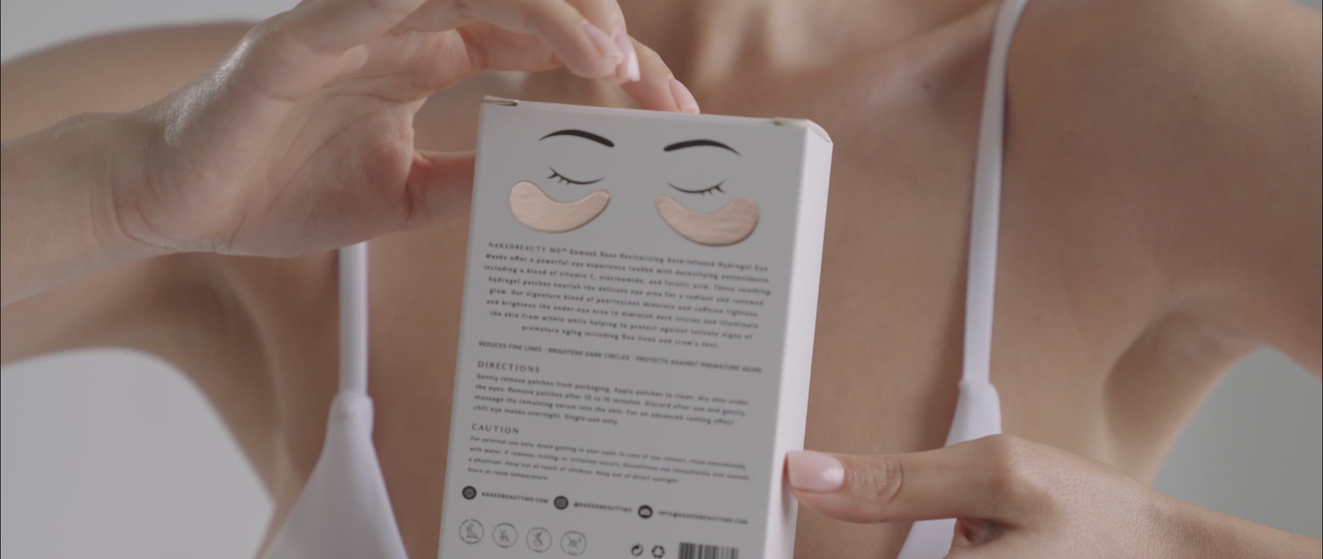 Load video: &lt;p&gt;Peptides are short-chain amino acids that aid in building proteins like collagen and elastin. The NakedBeauty MD Biopeptide Firming Hydrogel Face Mask is powered by a 10-peptide complex, including:&lt;/p&gt;